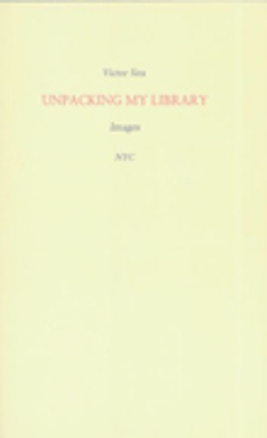 Unpacking My Library: Images