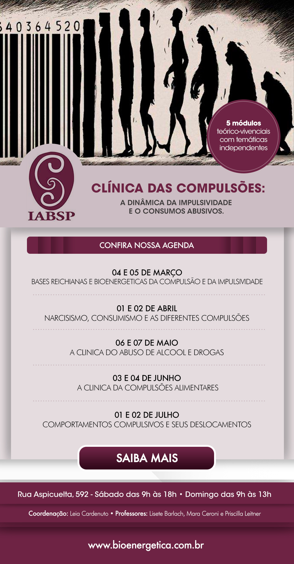 Clínica das Compulsões: a dinâmica da impulsividade e o consumos abusivos