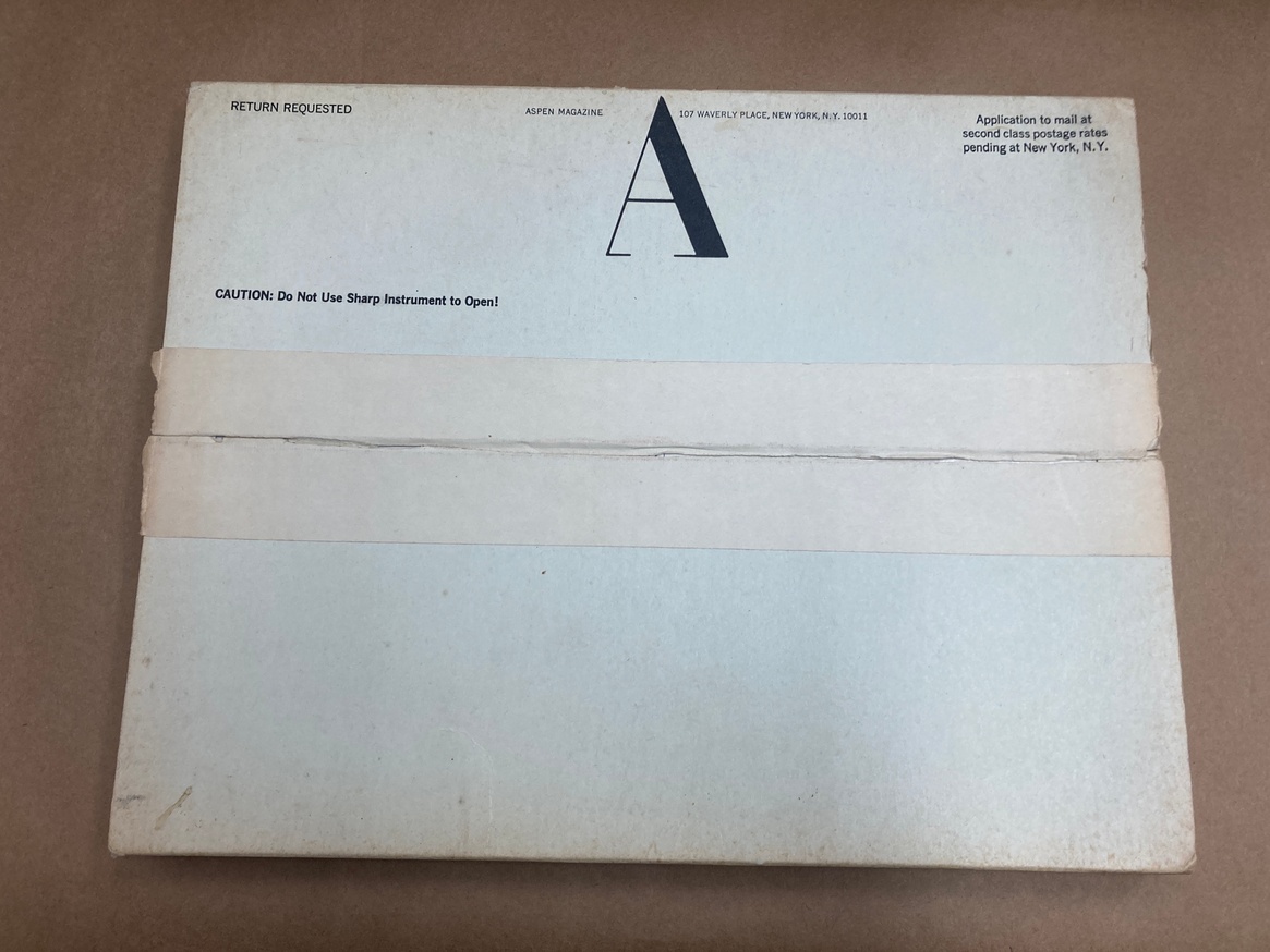 Phyllis Johnson, Frank Kirk, and Aspen - Aspen: The in a Box - Printed Matter