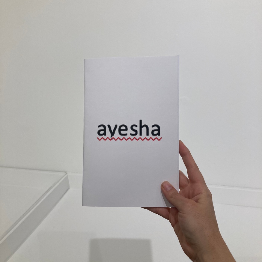 Aesha Tokiy Sax Video - Ayesha Syed - ayesha - Printed Matter