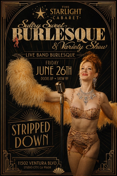 SULTRY SWEET: LIVE BAND BURLESQUE