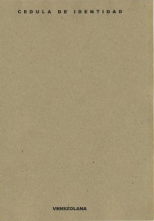 Cedula de Identidad