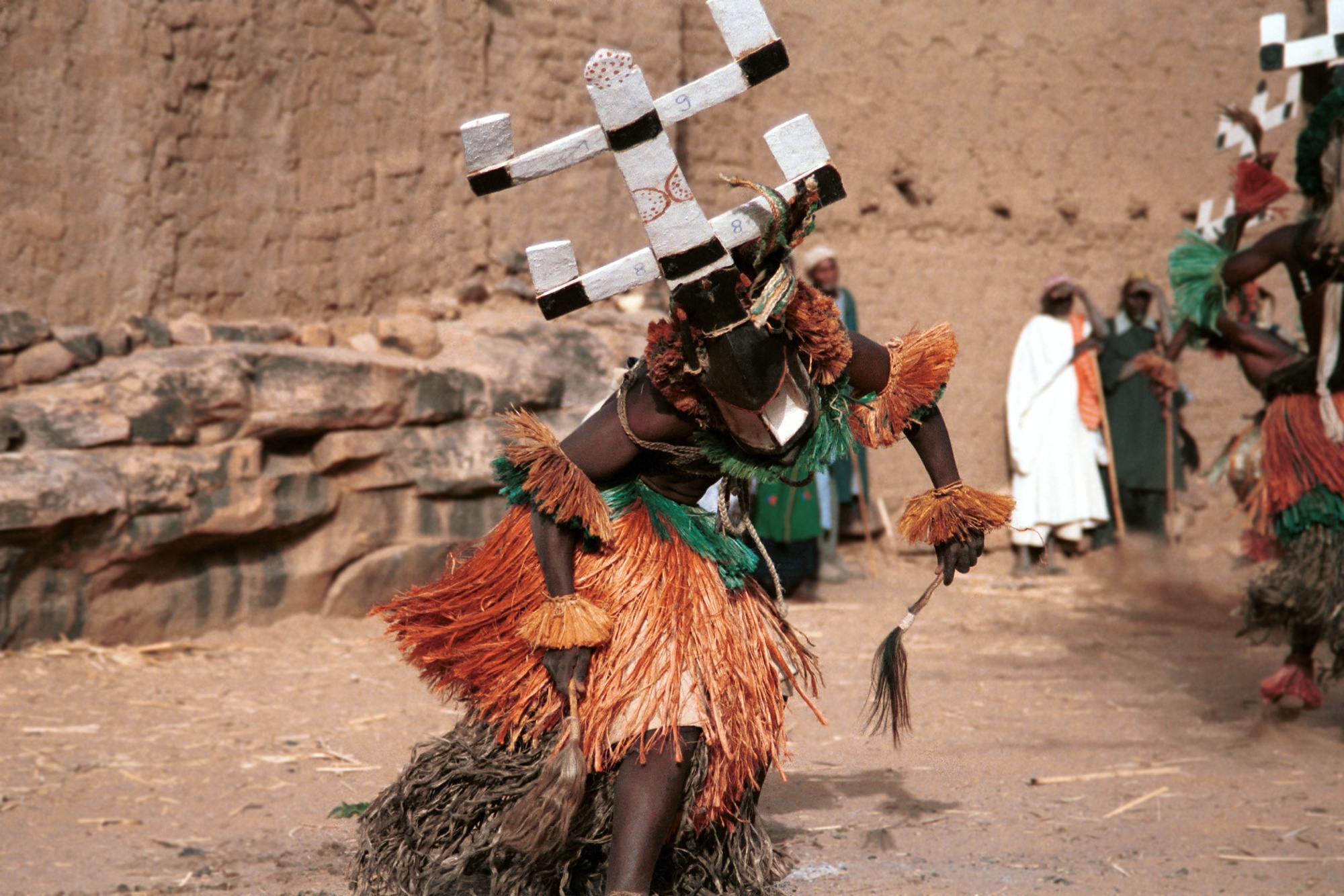 Kanaga mask dances.