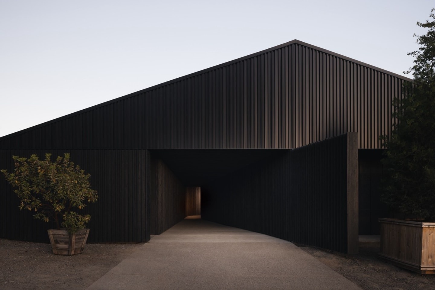 rendering of "Barrel Hall" 