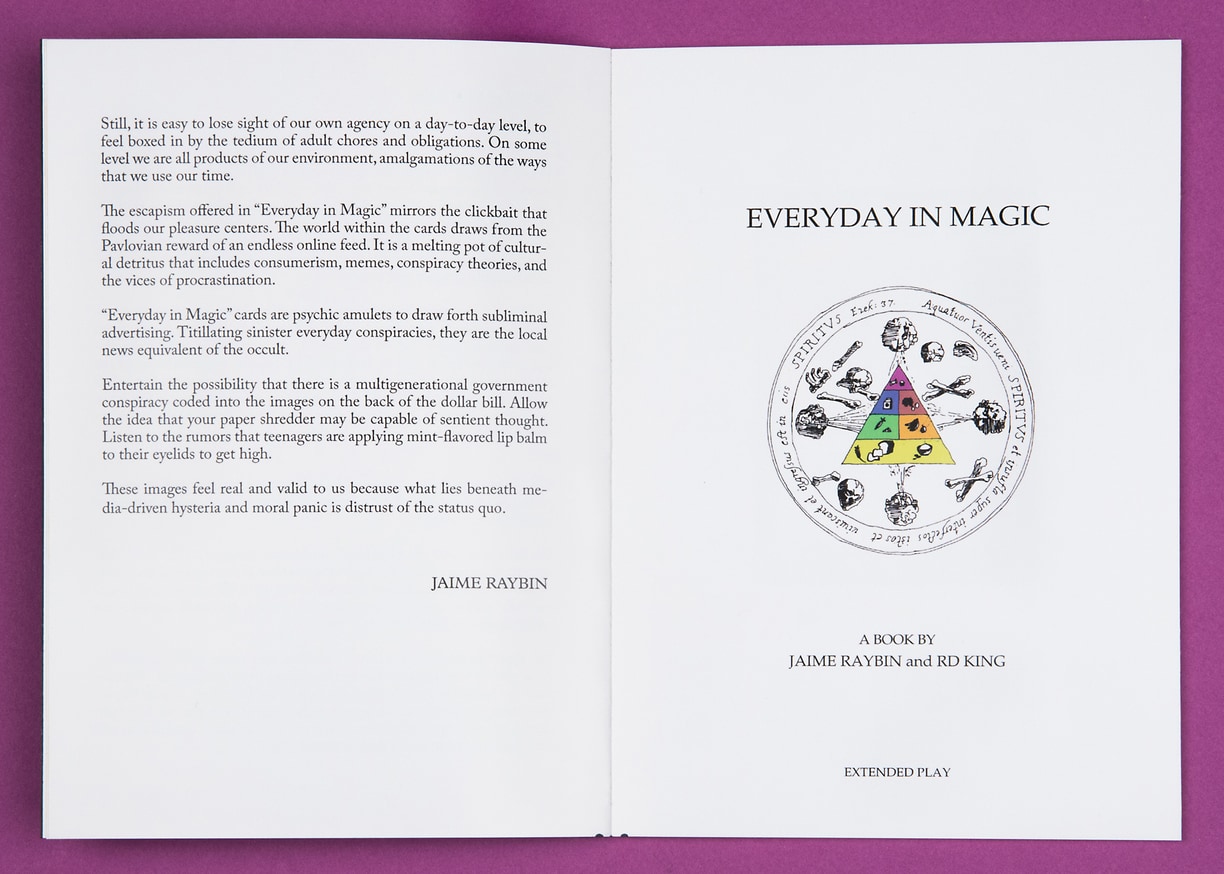 Jaime Raybin And R D King Everyday In Magic Printed Matter