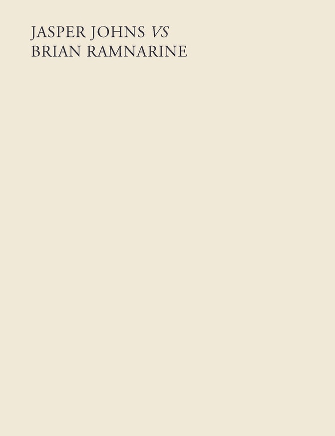 Jasper Johns vs. Brian Ramnarine