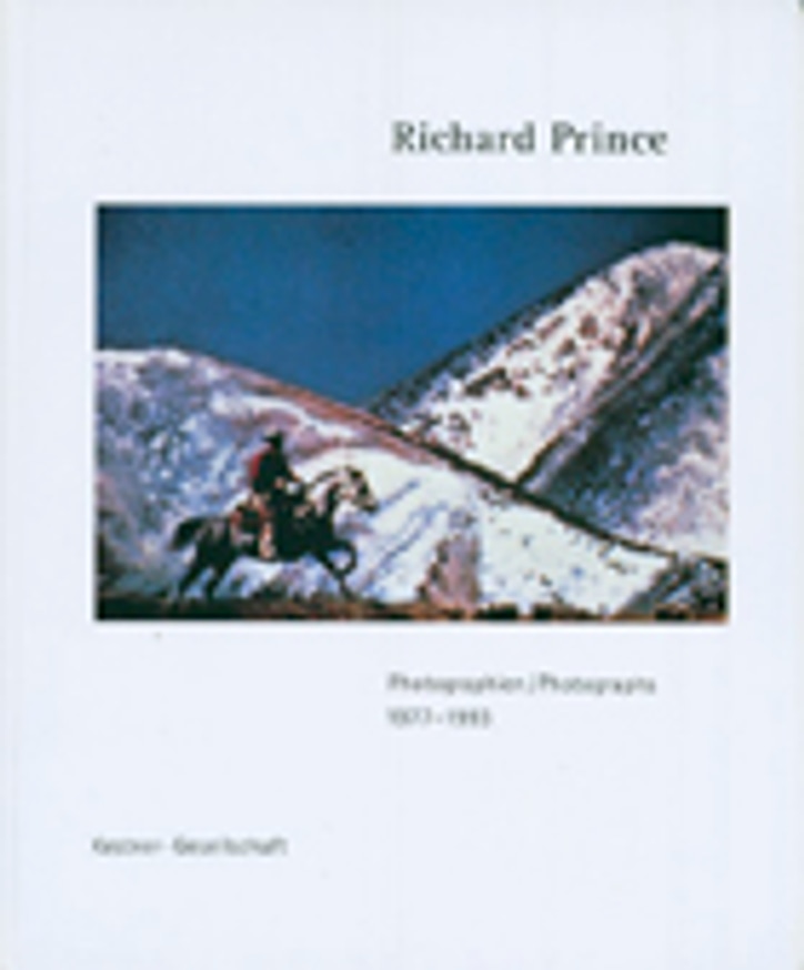 Richard Prince : Photographien/Photographs 1977-1993