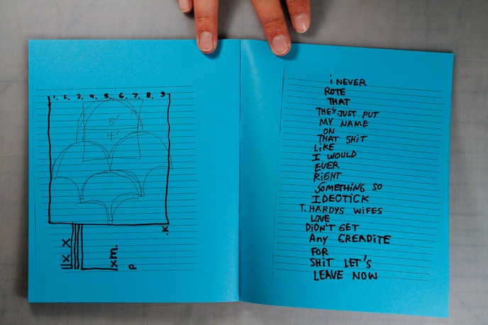 Mark Gonzales - Poems and Poems for the Shopping Art Show. L.P.C.