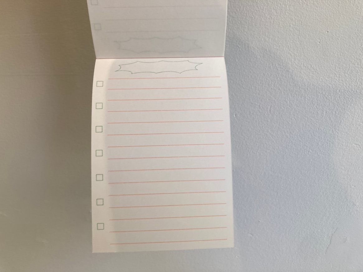 Colorama Stationary: A5 Checklist in Green thumbnail 2