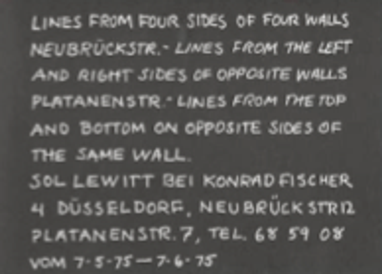 Lines From Four Sides of Four Walls... [Postcard]