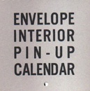 Envelope Interior Pin-Up Calendar : 2004