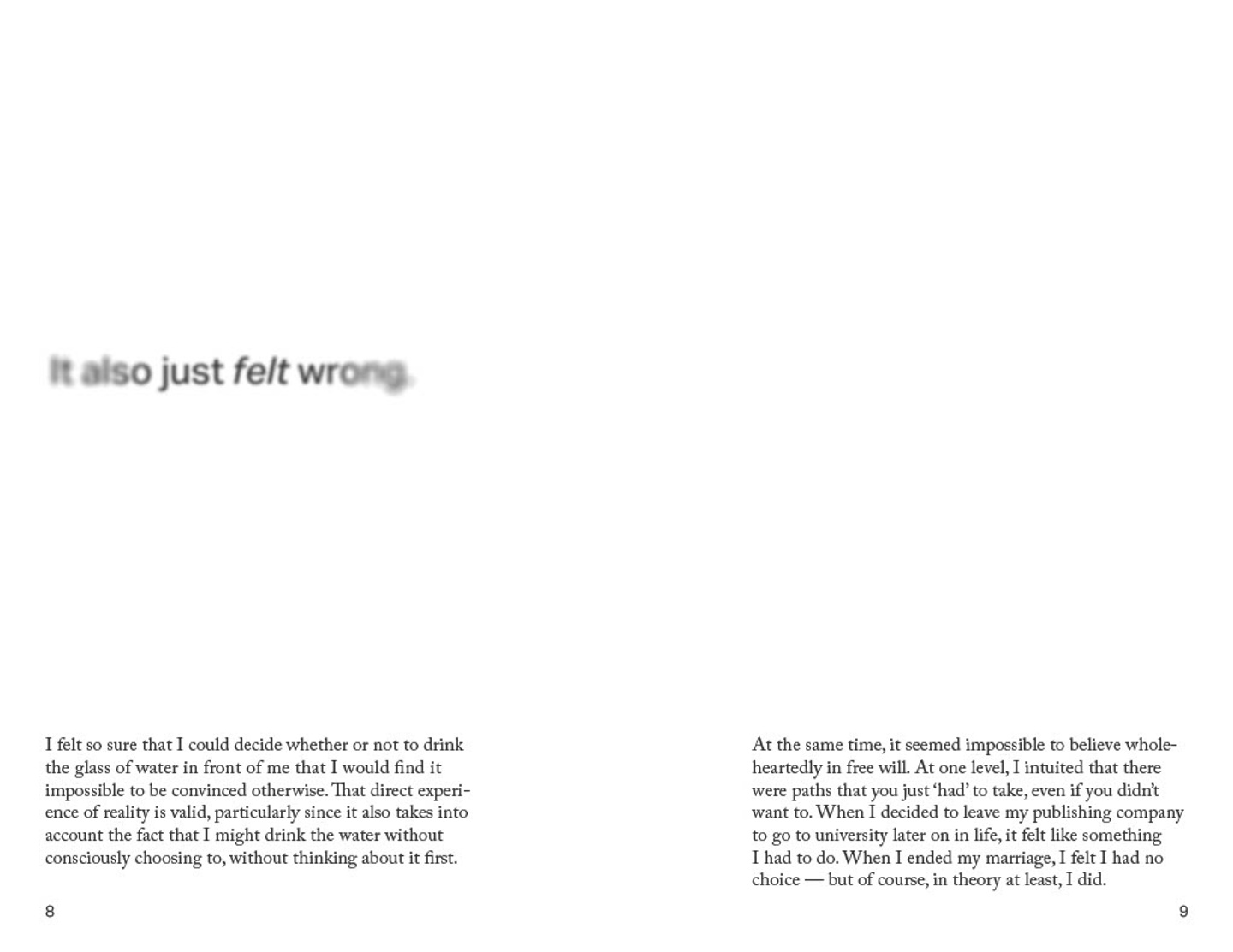 Book layout design