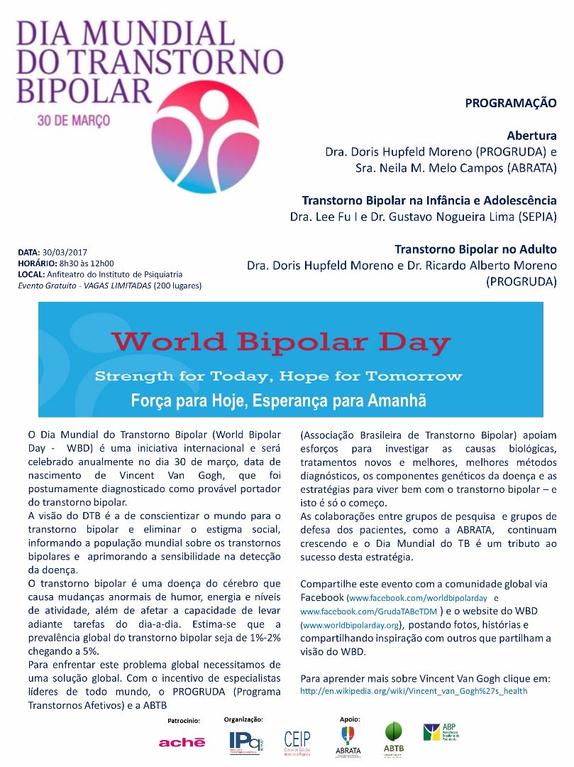 Dia Mundial do Transtorno Bipolar