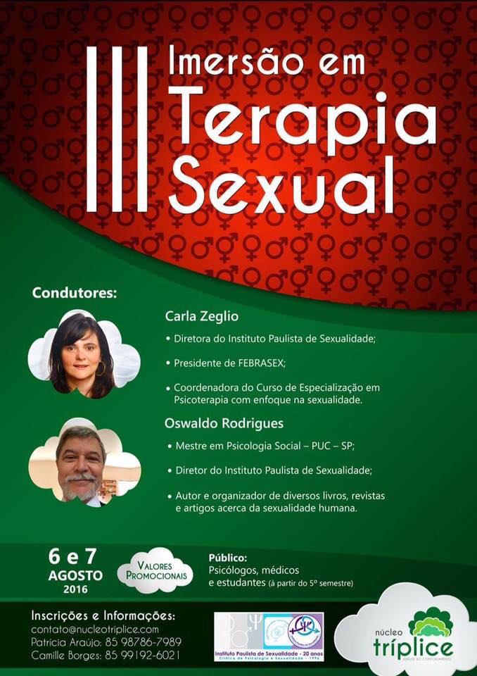 III Imersão em Terapia Sexual