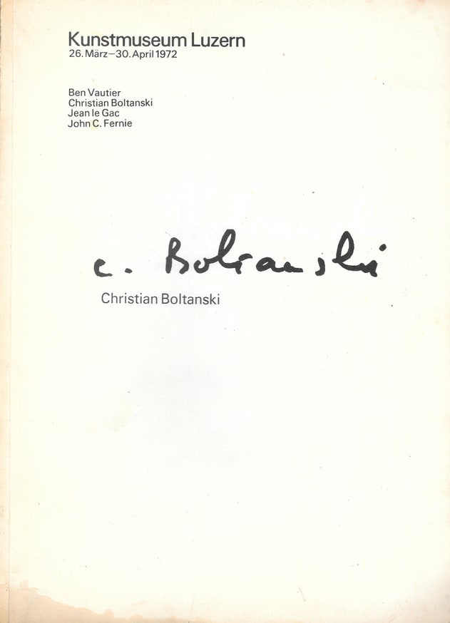 Kunstmuseum Luzern 26 Marz-30 April 1972