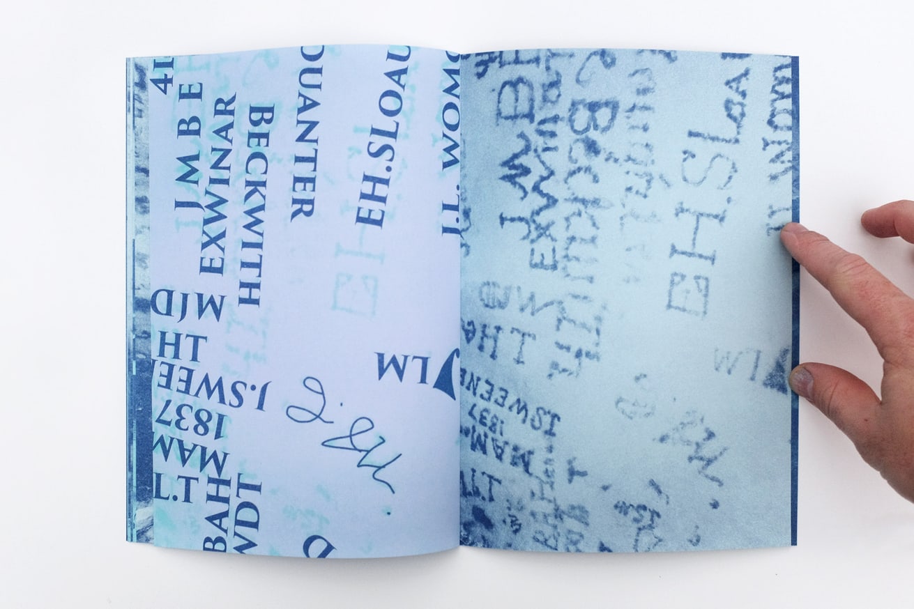 WRITTEN NAMES #8: Names Written in Soot on the Ceiling of Gothic Avenue, Mammoth Cave, Kentucky thumbnail 9