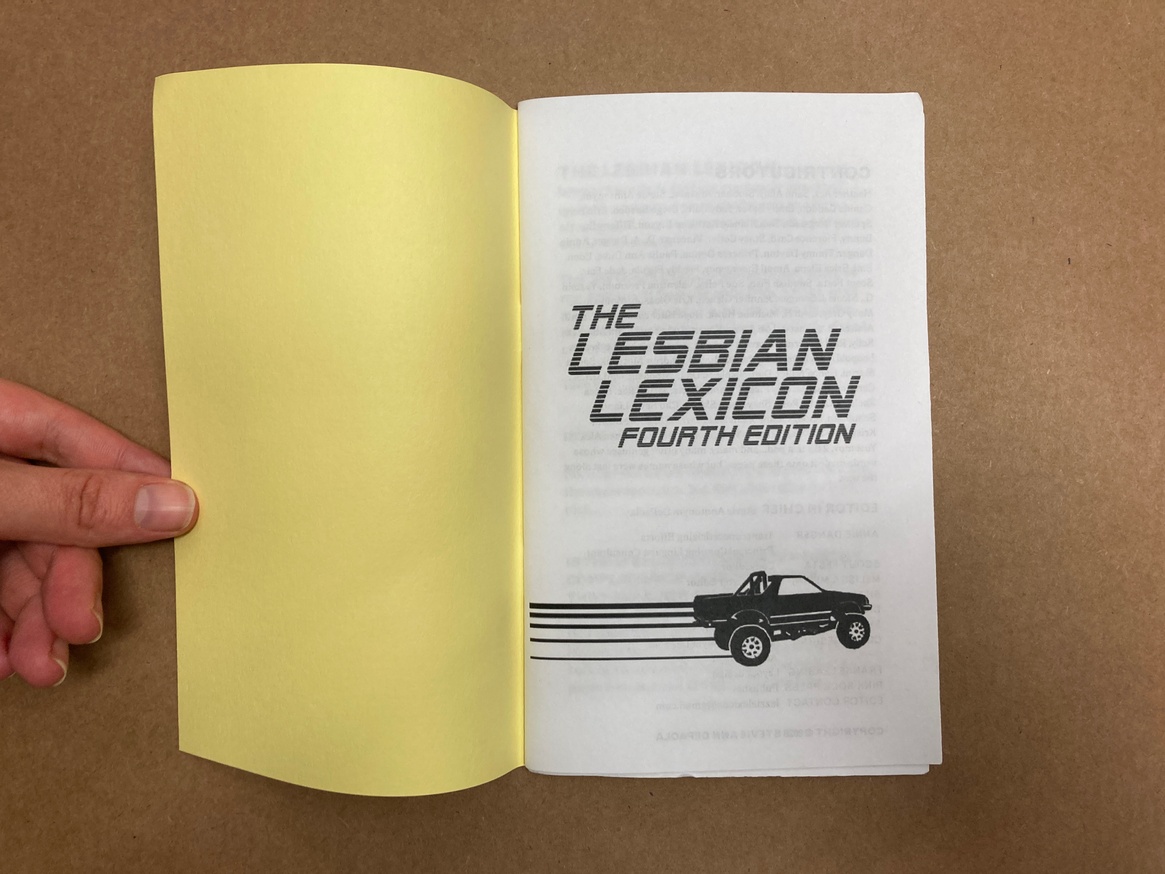 The Lesbian Lexicon thumbnail 2