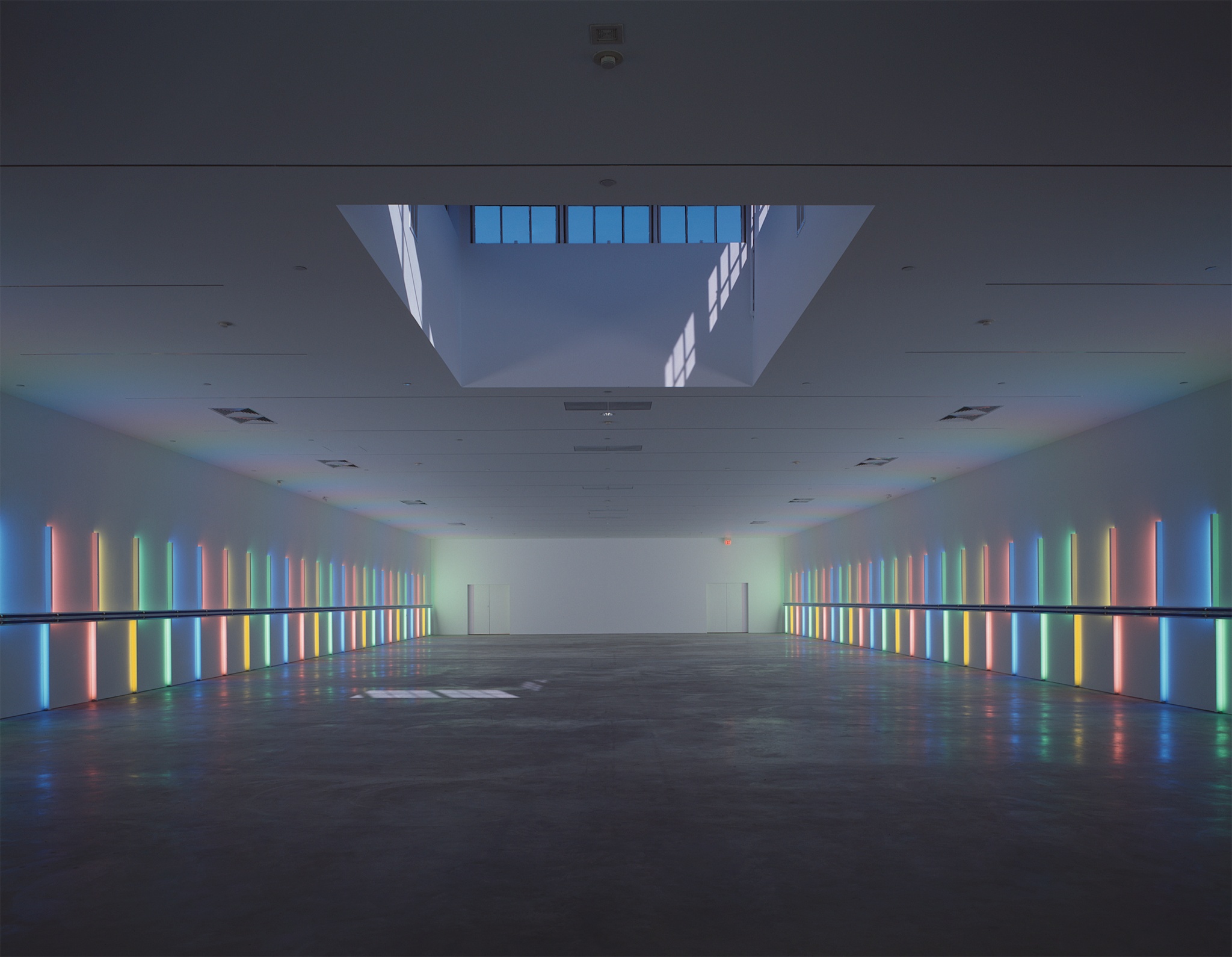 Dan Flavin Installation - The Menil Collection