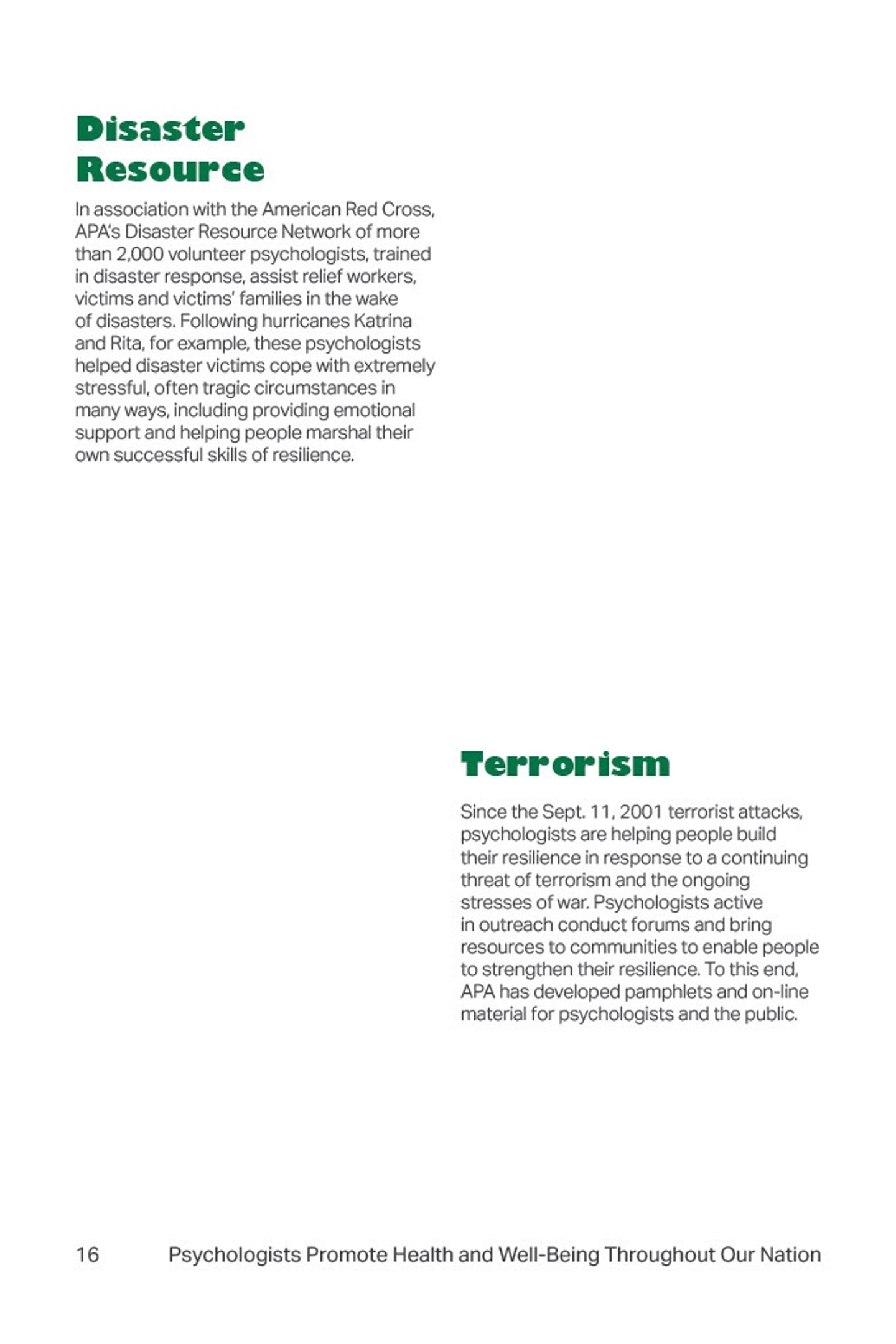 Page layout design