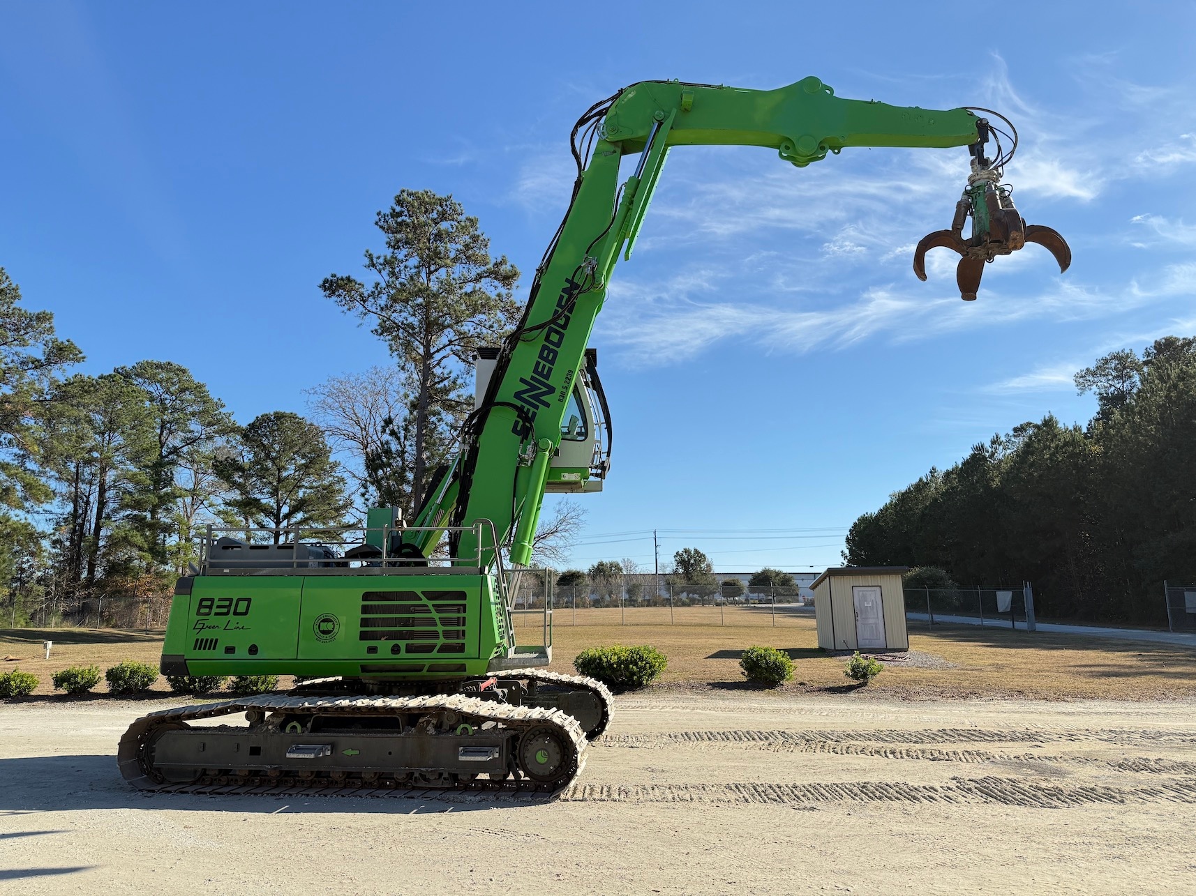 Used 2016 Sennebogen 830R HD E Series For Sale