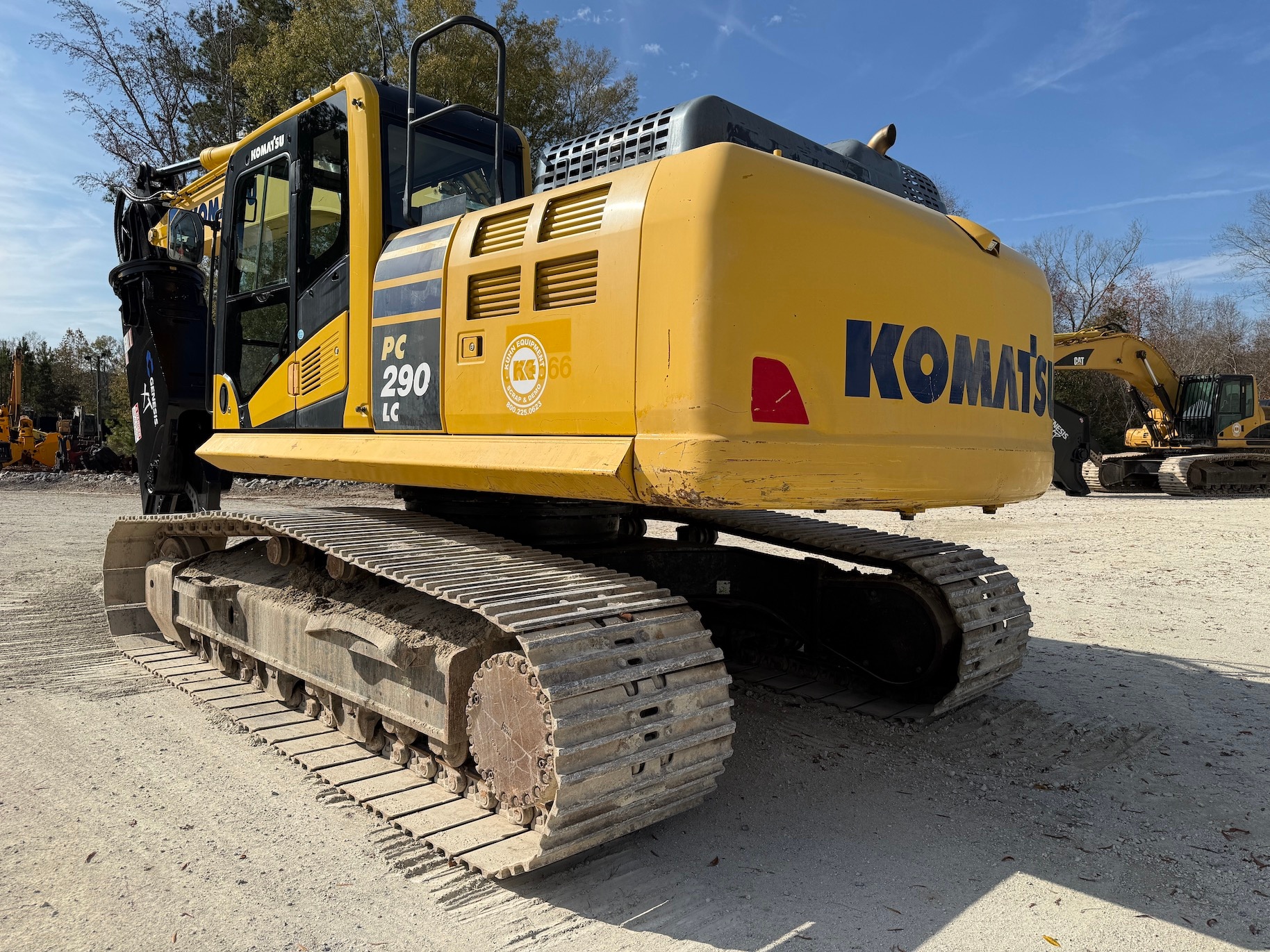 Used 2019 Komatsu PC290 LC-11 w/ Shear For Sale