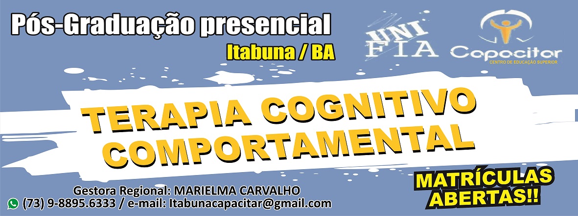 Pós-Graduação em Terapia Cognitivo Comportamental