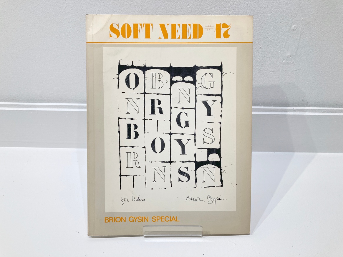 Soft Need #17 (Brion Gysin special)