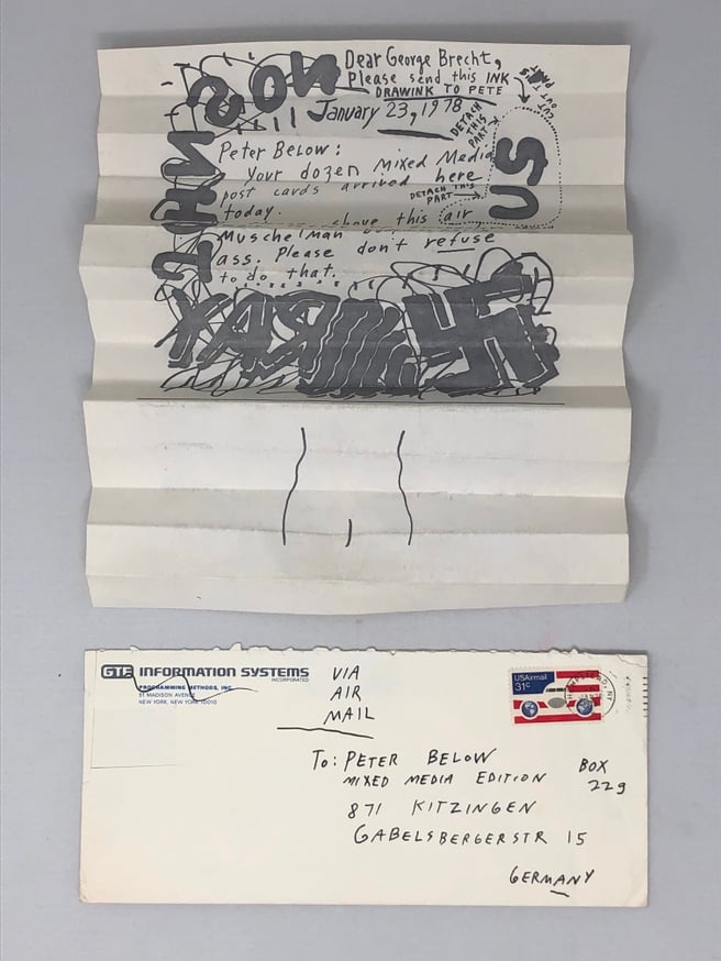 Untitled [Xerox of a Handwritten Letter] thumbnail 3