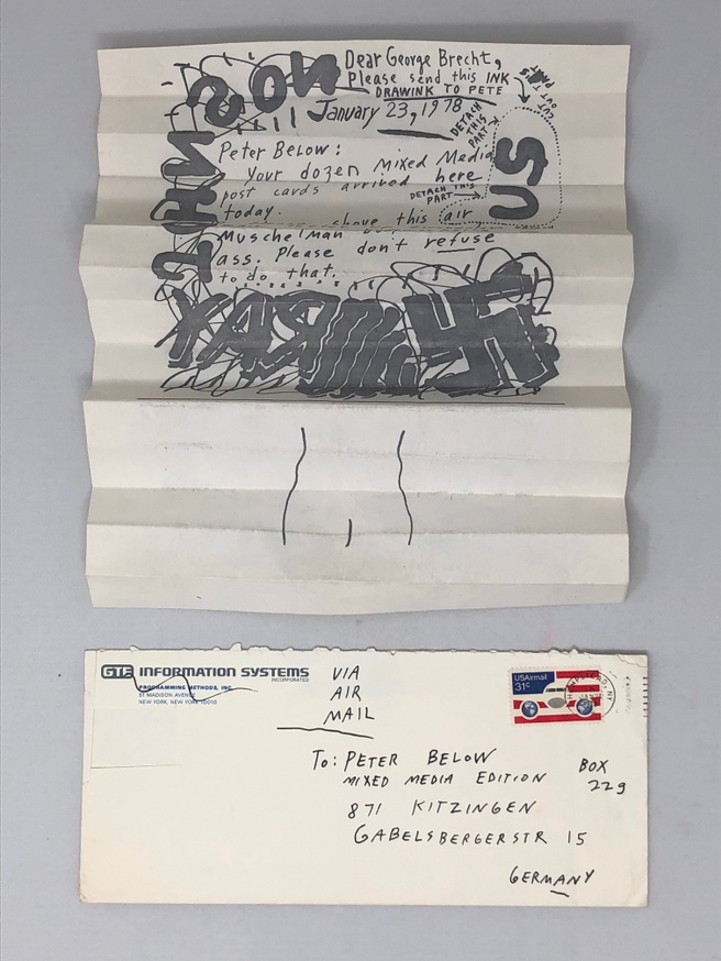 Untitled [Xerox of a Handwritten Letter] thumbnail 3