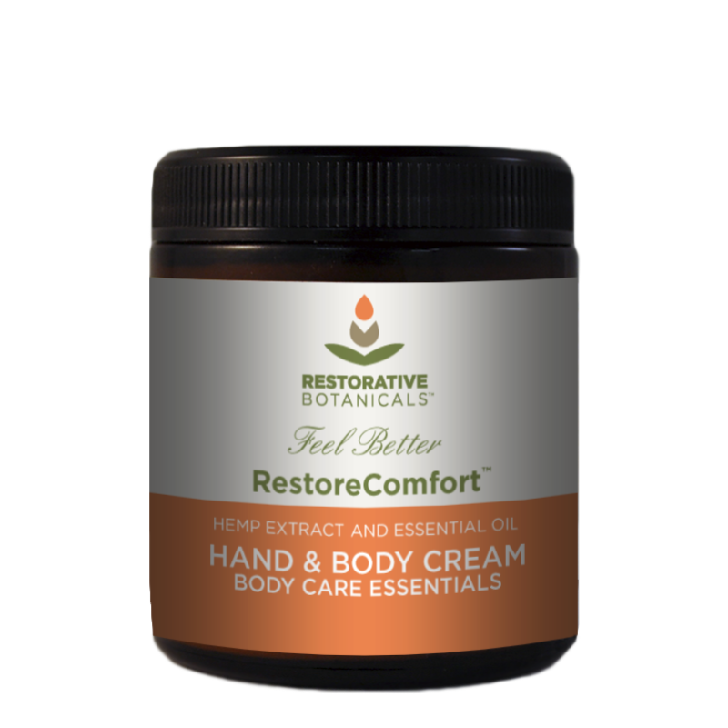 USA HEMP Restore Comfort™ Hand & Body Cream, Certified Hemp from Colorado