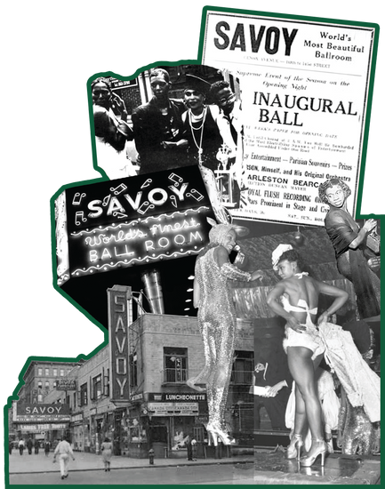 Savoy Ballroom Collage