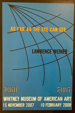 As far as the eye can see [Exhibition Brochure]