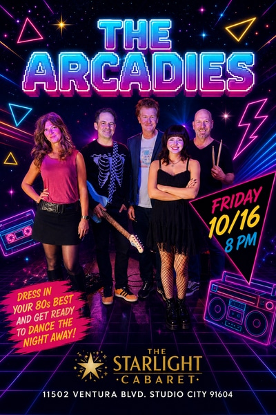 THE ARCADIES: 80’s Tribute Band