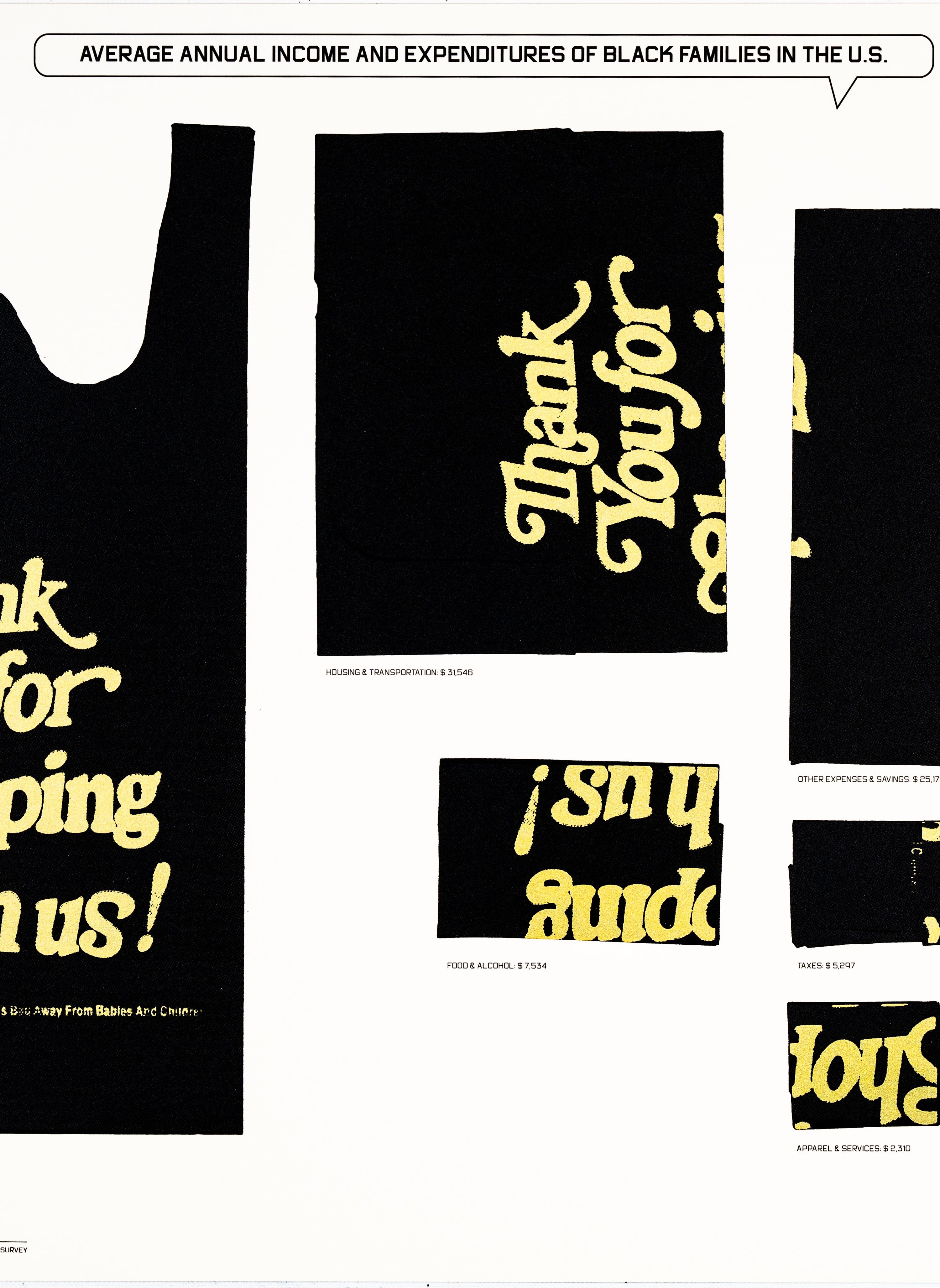 Average Annual Income and Expenditures of Black Families in the U.S.