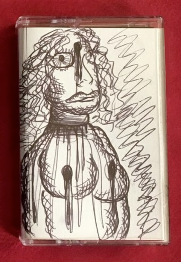 Dead Is Better Cassette [Hand-Drawn Cover] thumbnail 2