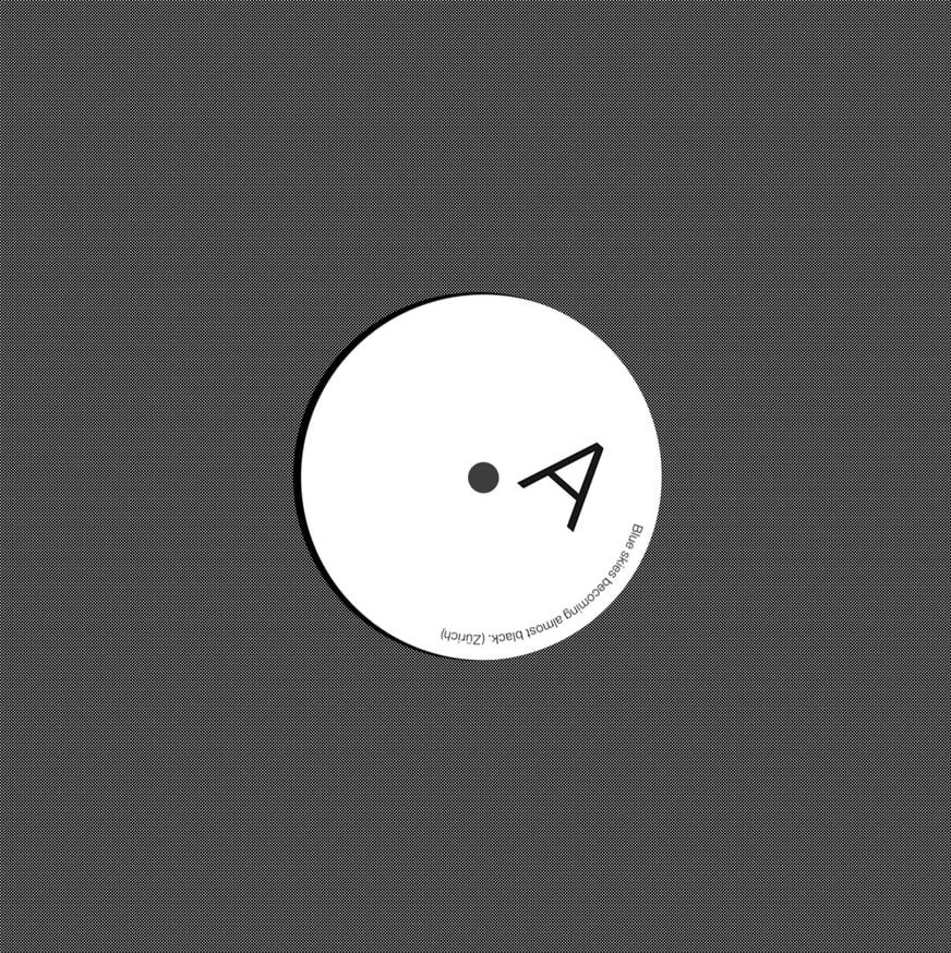 Blue skies becoming almost black