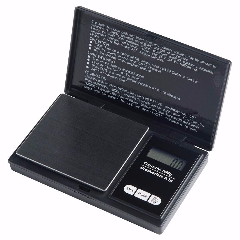 Photo of Large WeighMax Pocket Scale, 650x0.1 Capacity