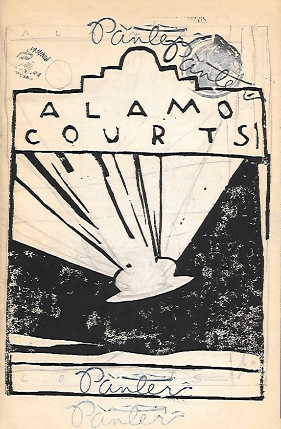 A Night at Alamo Courts [Silkscreen Cover]