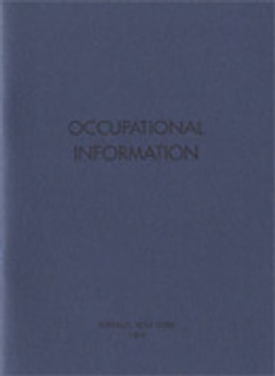 Occupational Information