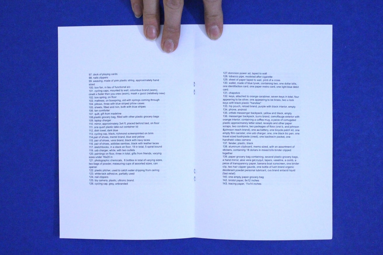 list of mostly everything in a room  thumbnail 3