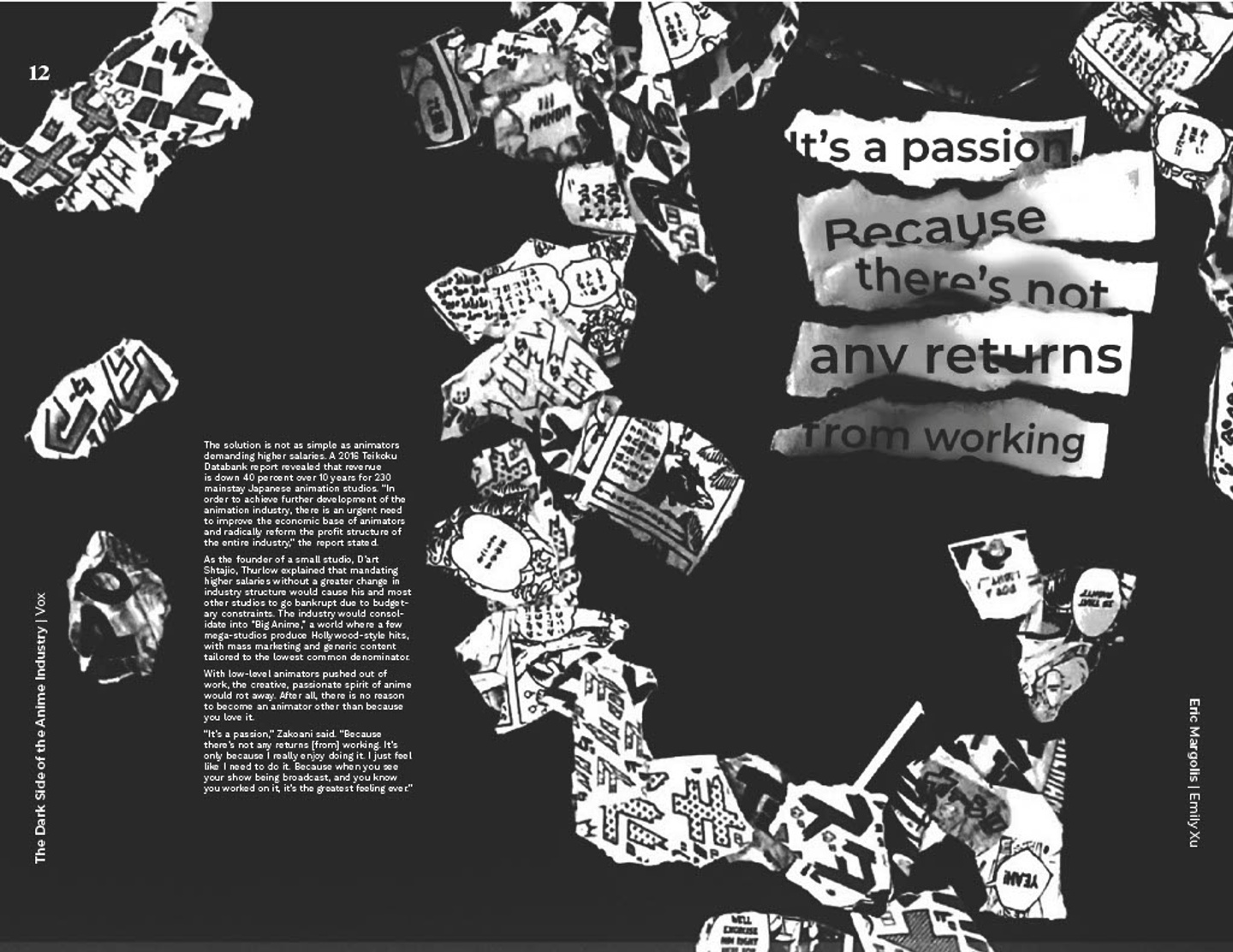 Book layout design