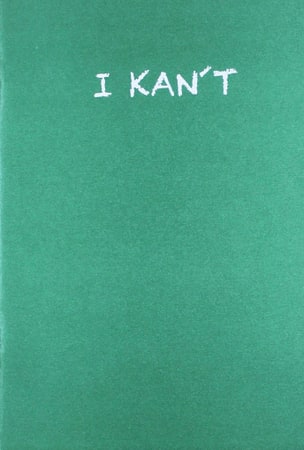 I Kan't