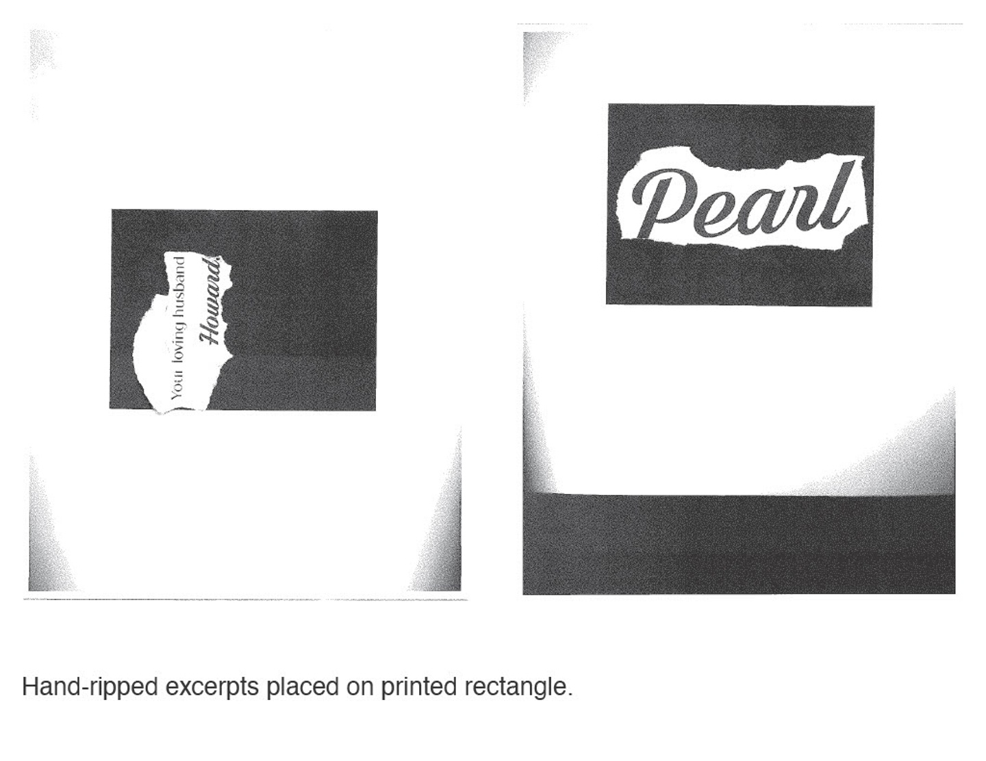 Typography manipulated by hand