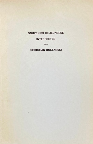Souvenirs de Jeunesse Interpretes