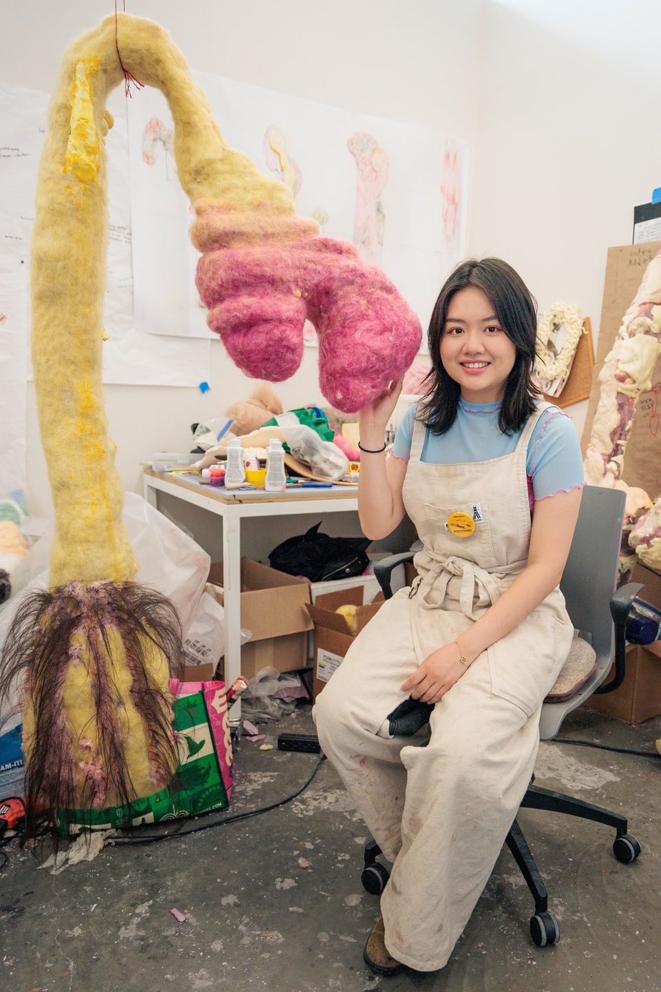 portrait of Emilia-Qian Shen in studio