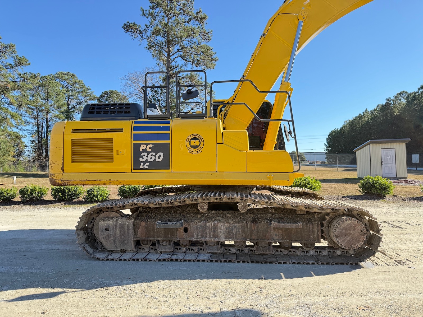 Used 2019 Komatsu PC360LC-11 w/ Shear For Sale
