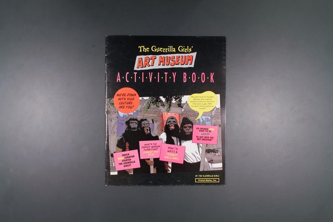 The Guerrilla Girls' Art Museum Activity Book thumbnail 1