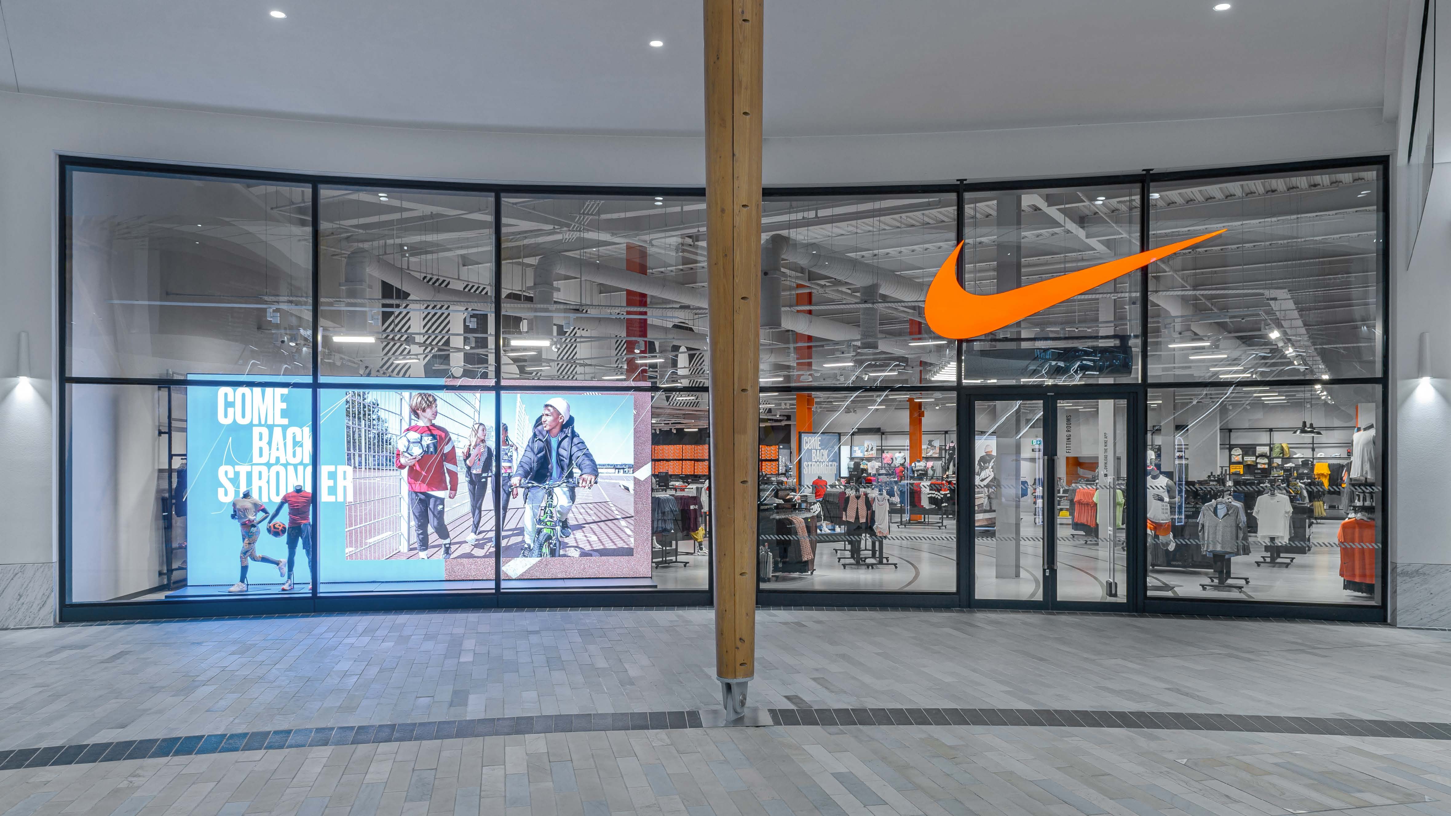 nike store arnison centre opening times