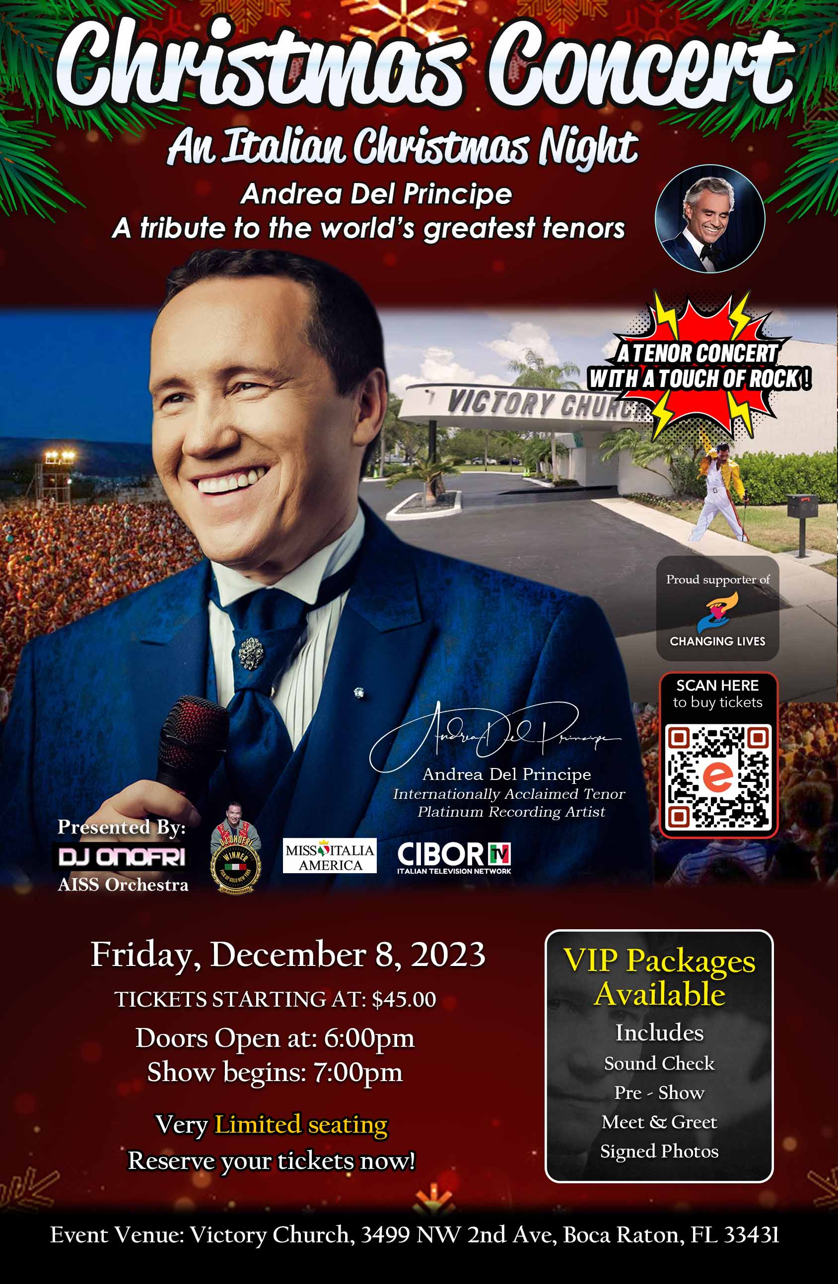 An Italian Christmas Night - SponsorMyEvent