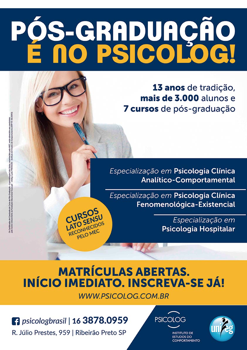 Especialização Lato Sensu em Psicologia